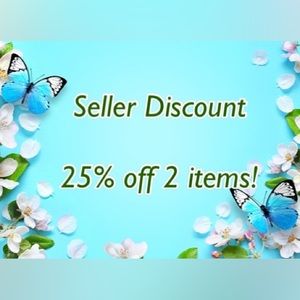 🆕 Seller Discount!!